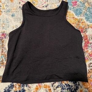Lululemon ebb to street cropped racerback tank